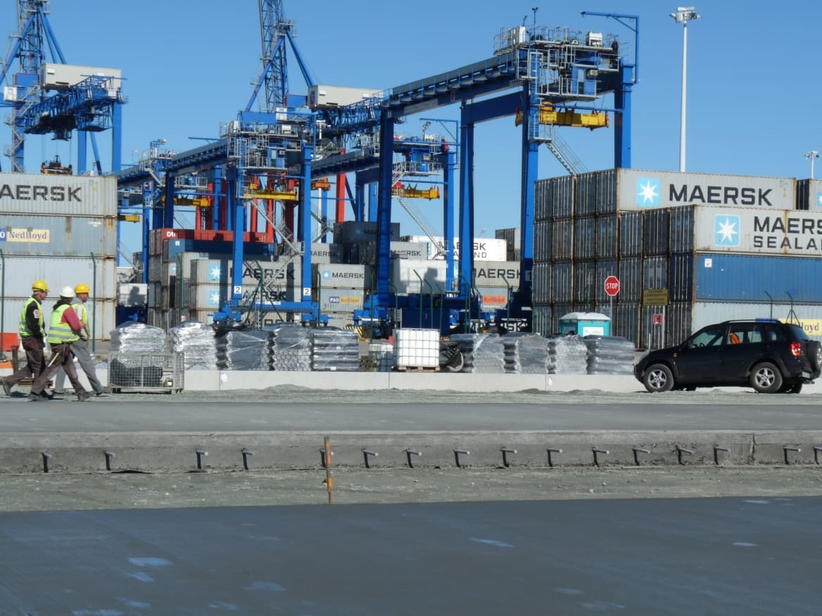 DCT Gdańsk — budowa terminalu